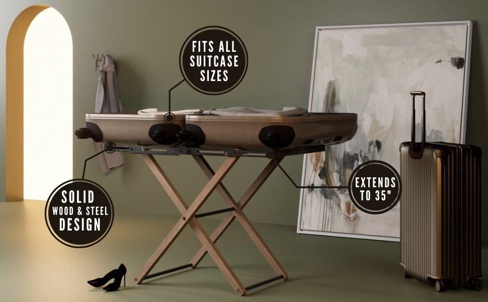 Best Foldable Luxury Expandable Luggage Rack
