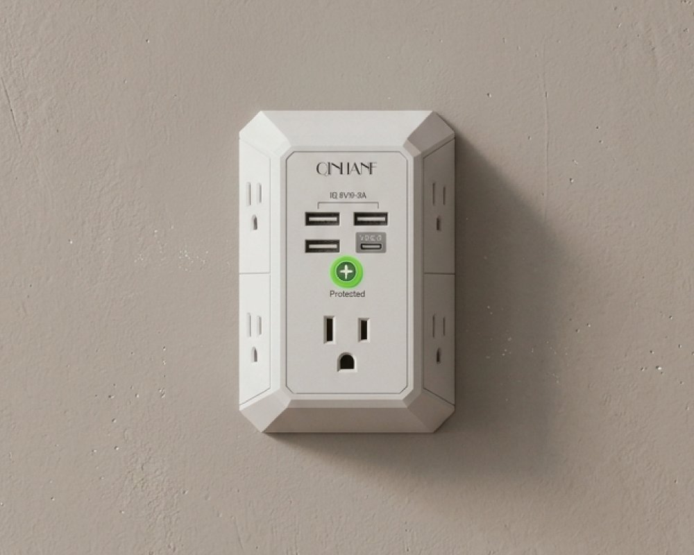 Power Strip Multi Plug Adapter