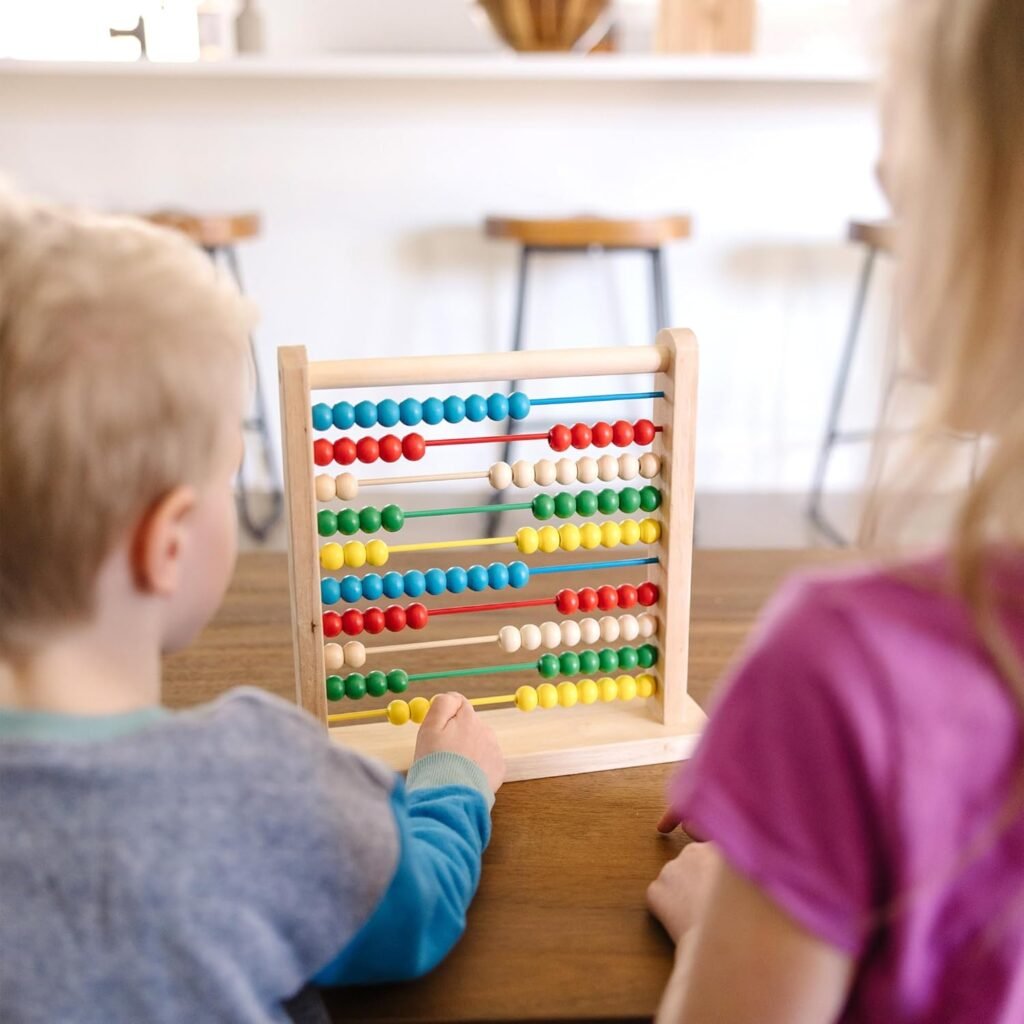 Classic Wooden Educational Counting Toy 