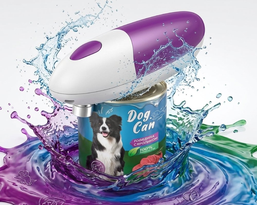 Electric Can Opener for Effortless Kitchen Use