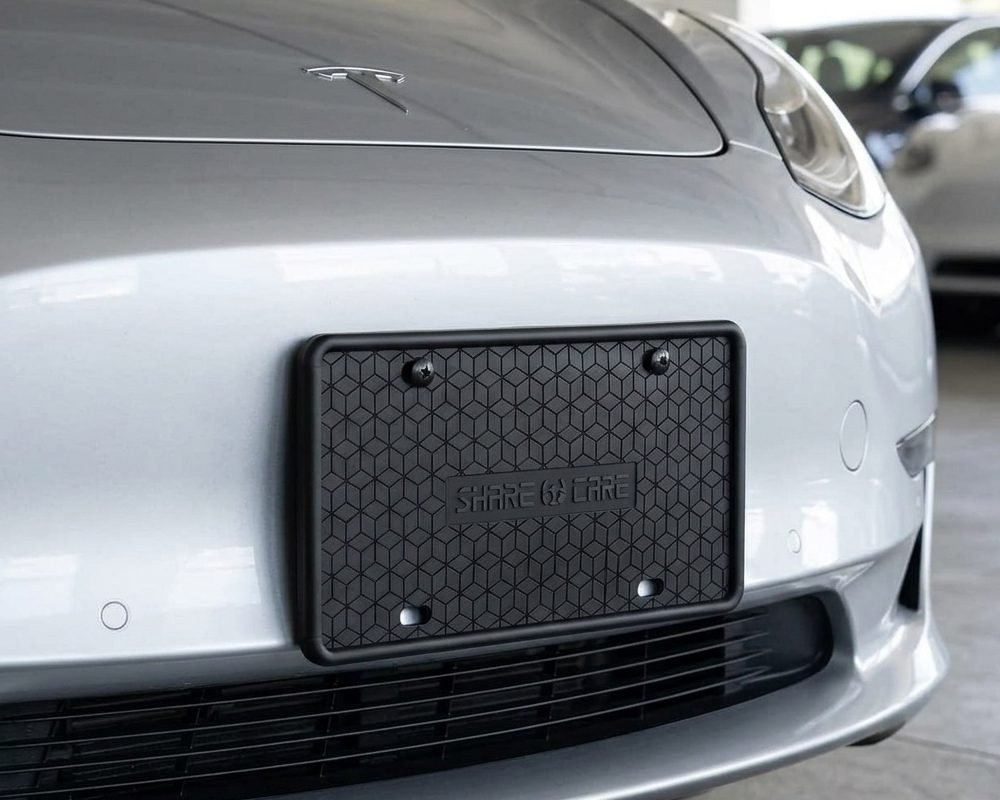 Silicone Plate Frame for Car