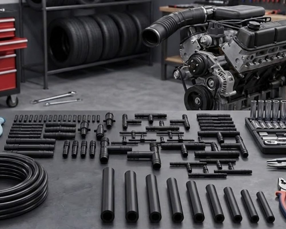 Multipurpose Automotive Vacuum Line Kit