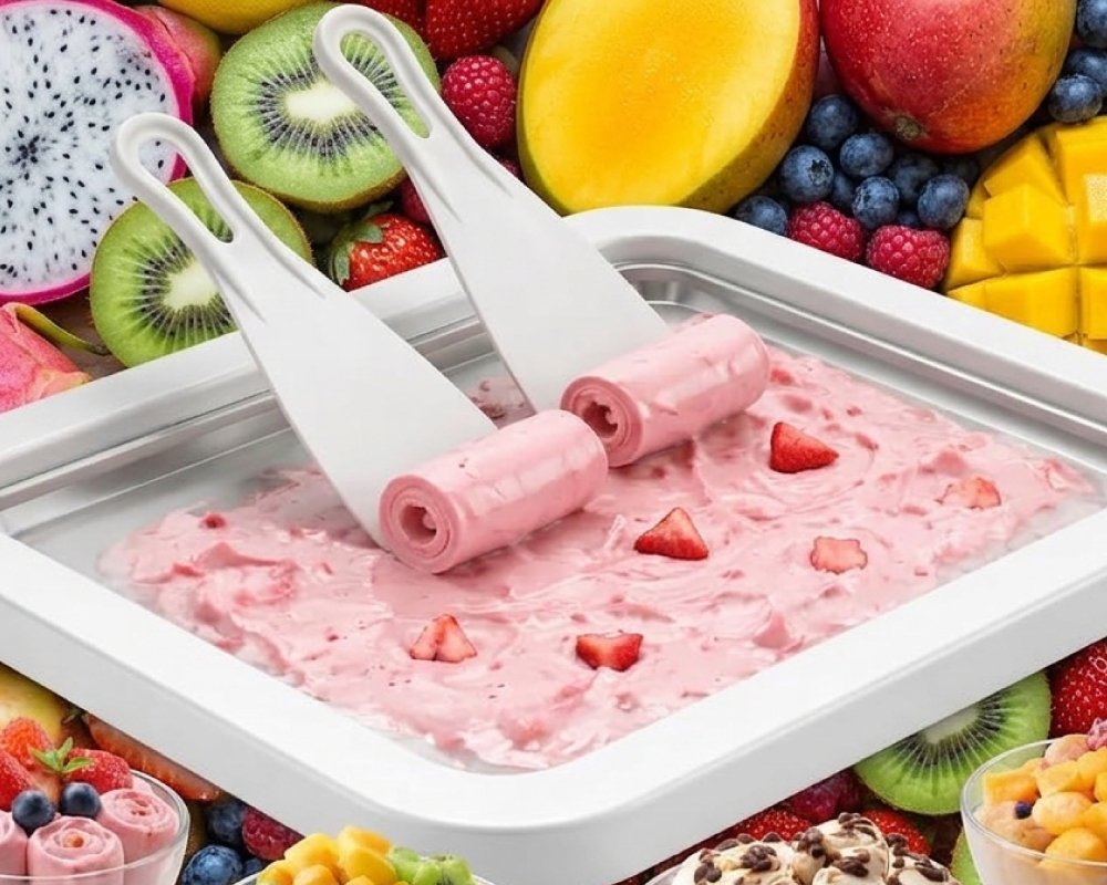 Ice Cream Roller Maker